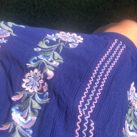 blue boho dress - Picture 2 of 3